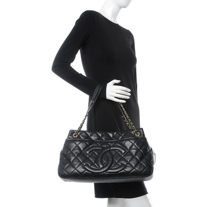 Chanel Caviar Quilted Timeless CC Soft Tote Black 2 of 7