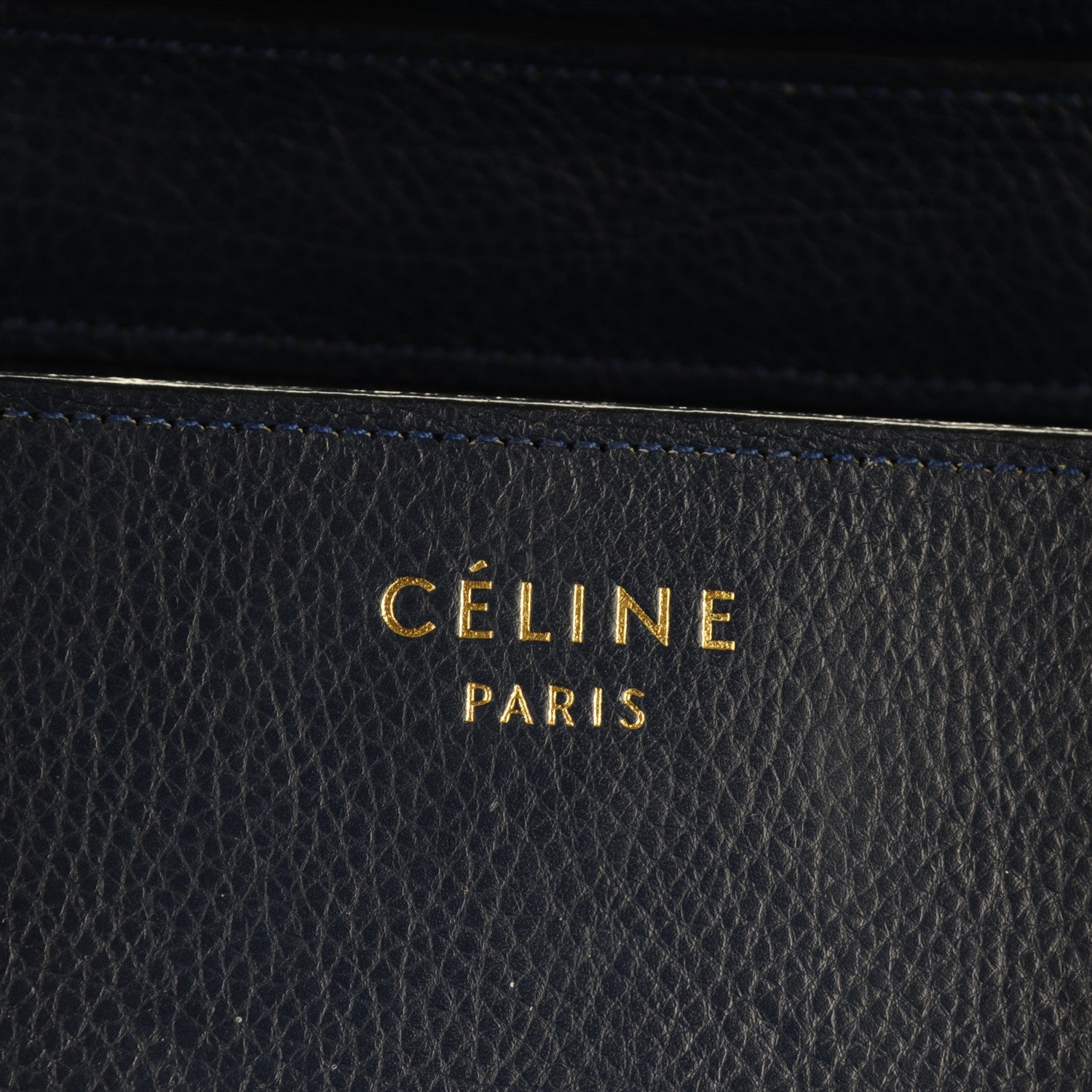Celine Baby Calfskin Mini Luggage Ink 6 of 10
