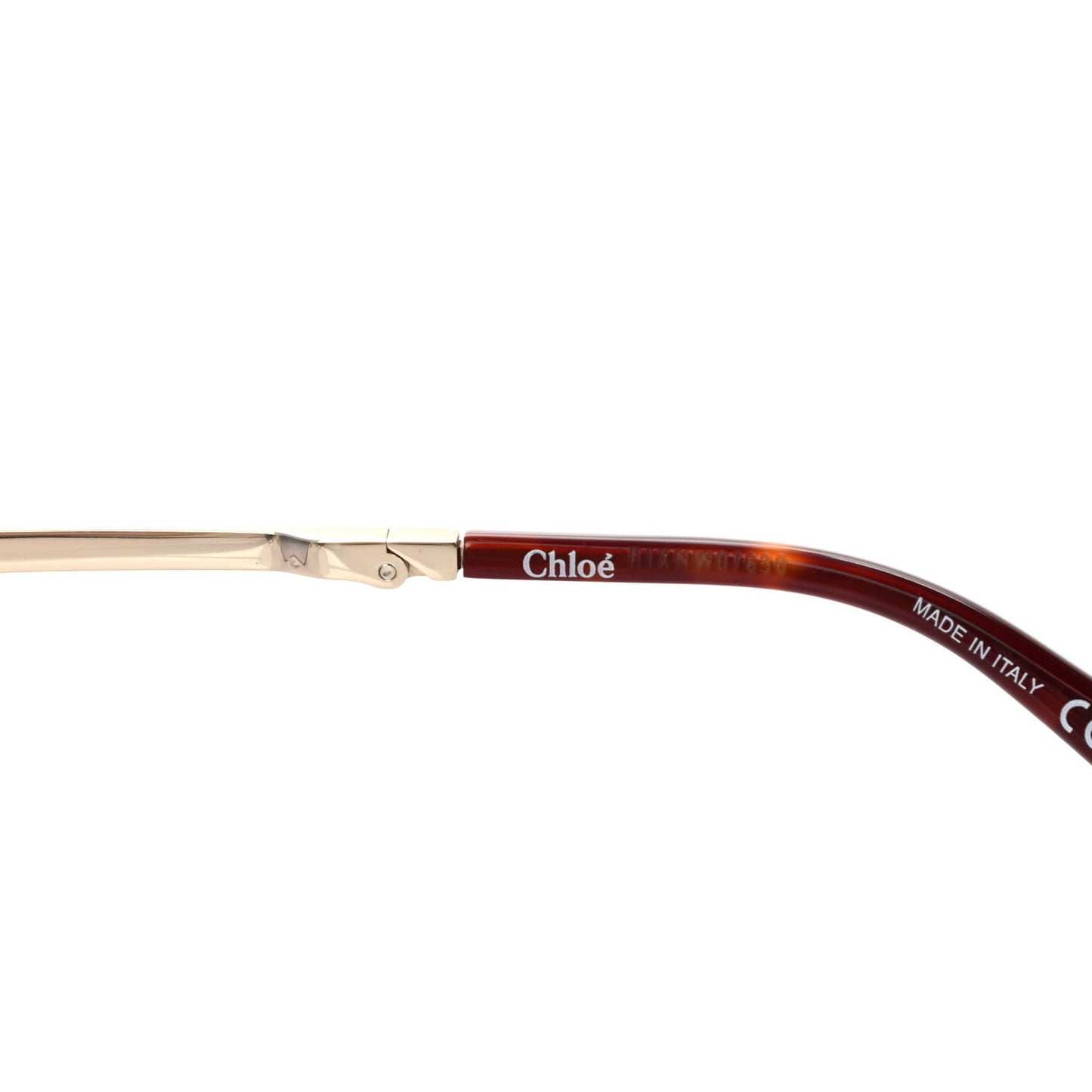 Metal Heart Folding Sunglasses CH0071S Gold