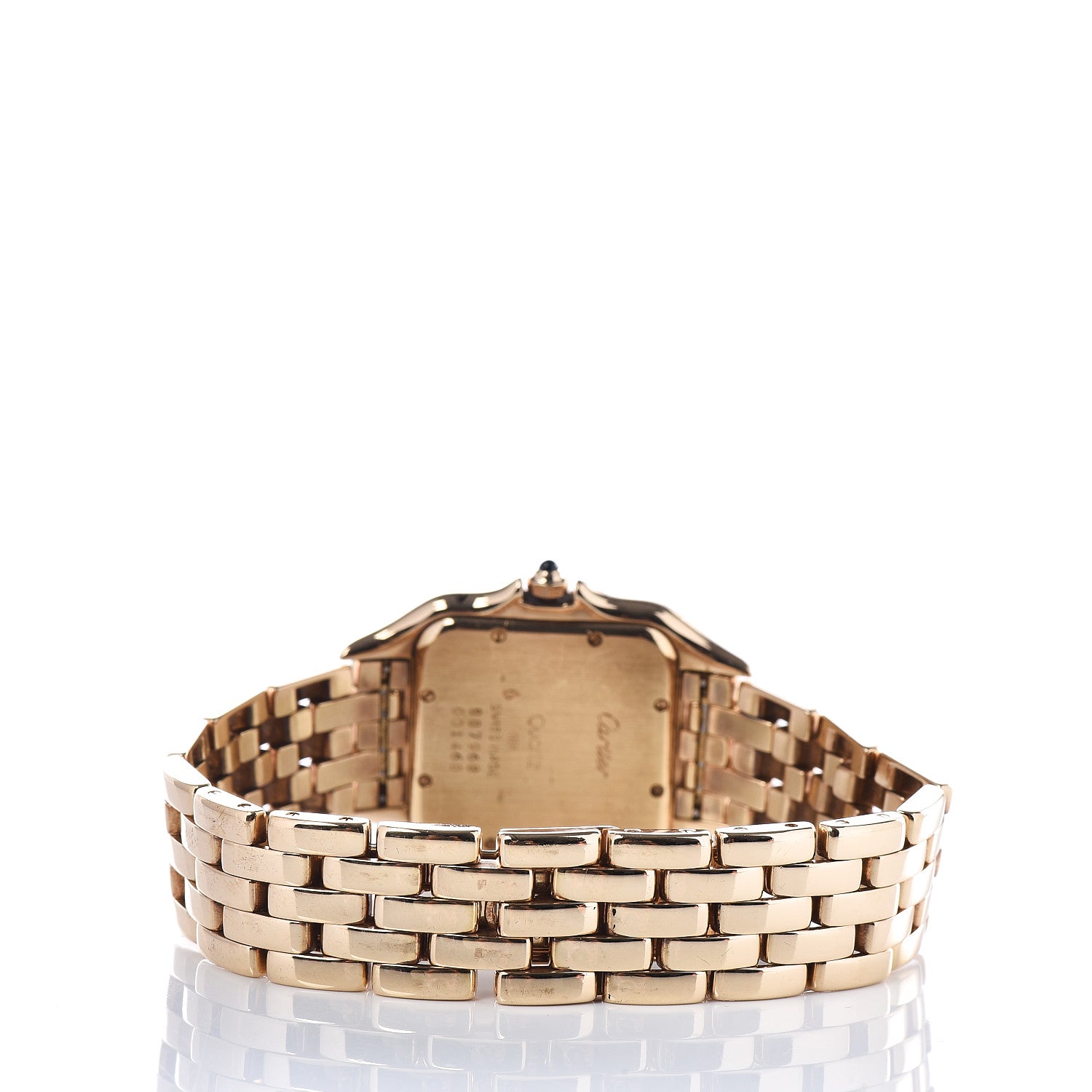 Cartier 18K Yellow Gold 27mm Panthere Quartz Watch 4 of 6