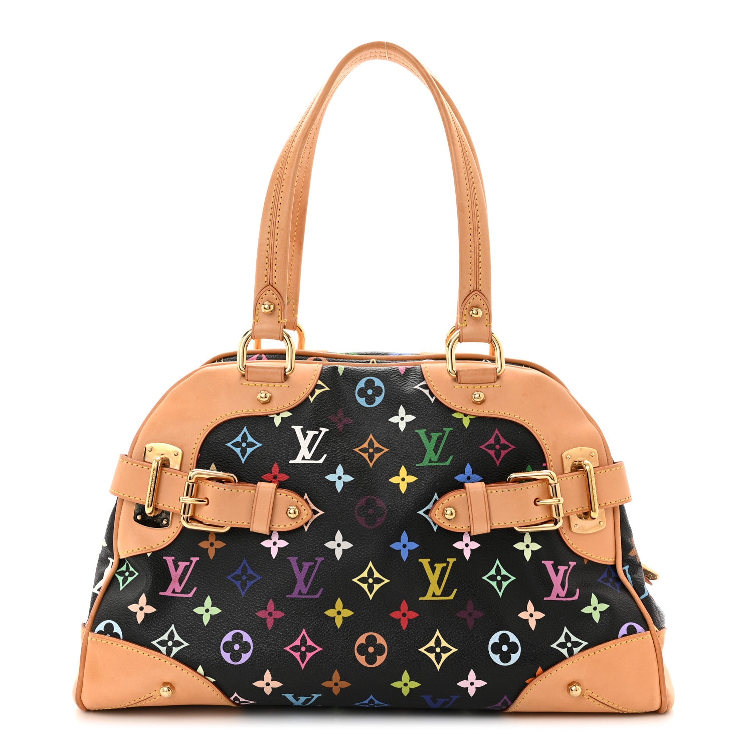 Louis Vuitton Monogram Multicolor Claudia Black 1 of 9