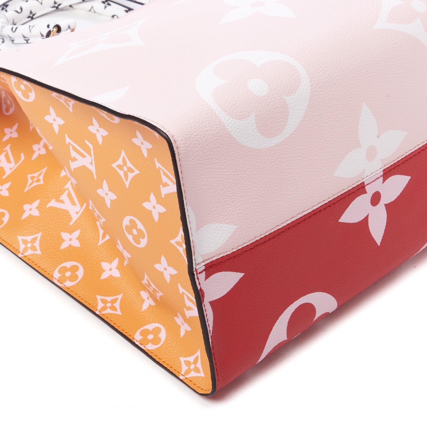 Louis Vuitton Monogram Giant Onthego GM Rouge Rose 6 of 8