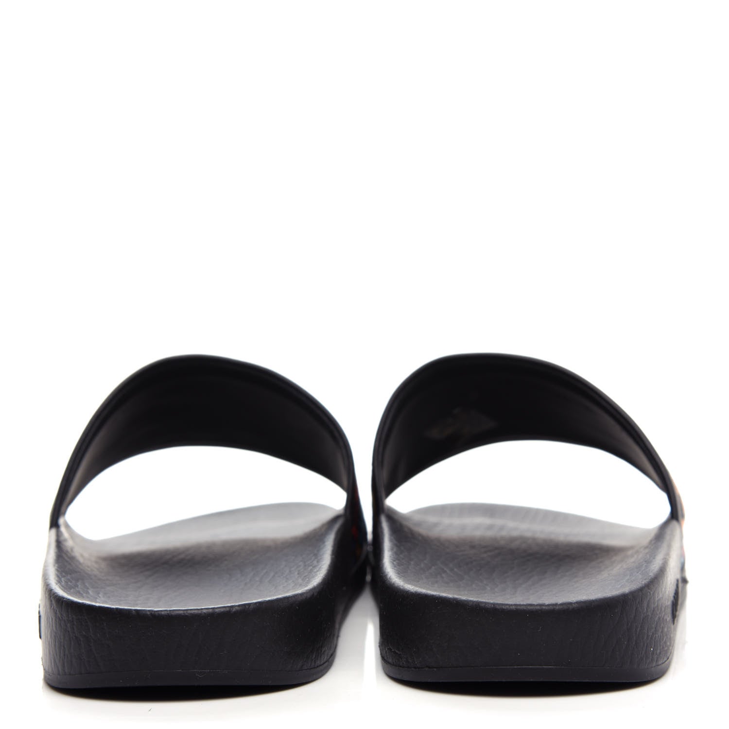 Gucci GG Supreme Monogram Psychedelic Slide Sandals 10 Black Multicolor 7 of 11