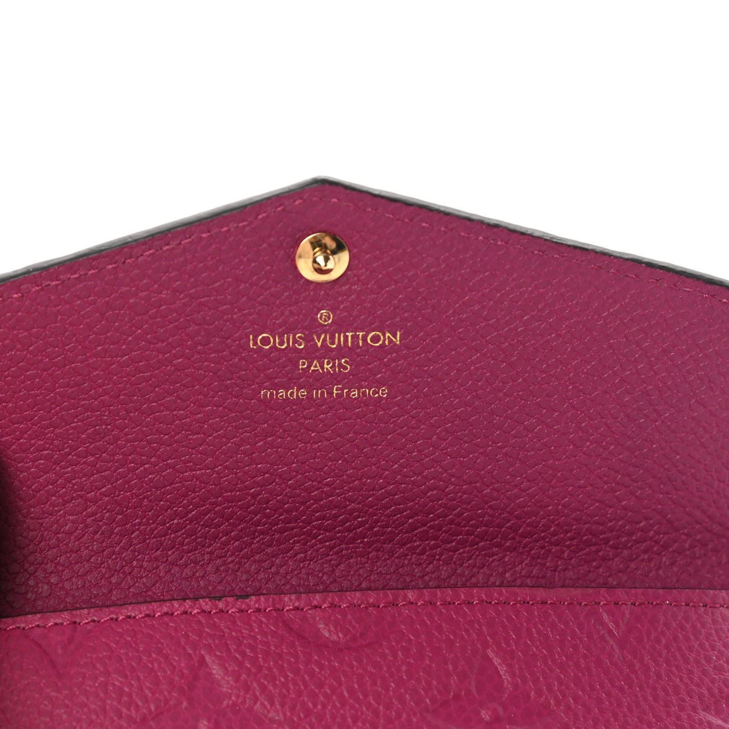 Louis Vuitton Empreinte Key Pouch Grape 6 of 7