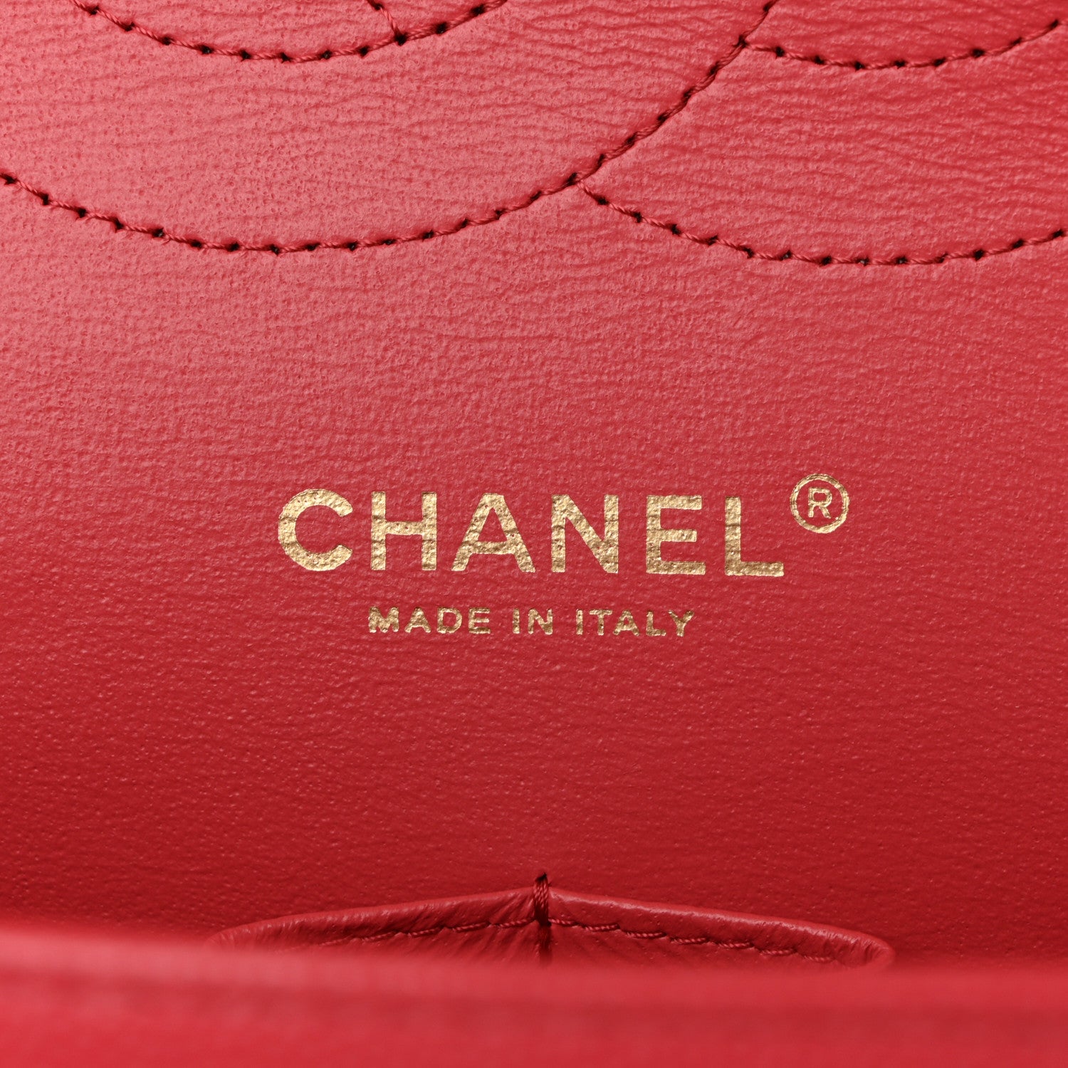 Chanel Caviar Quilted Jumbo Double Flap Red 6 of 11