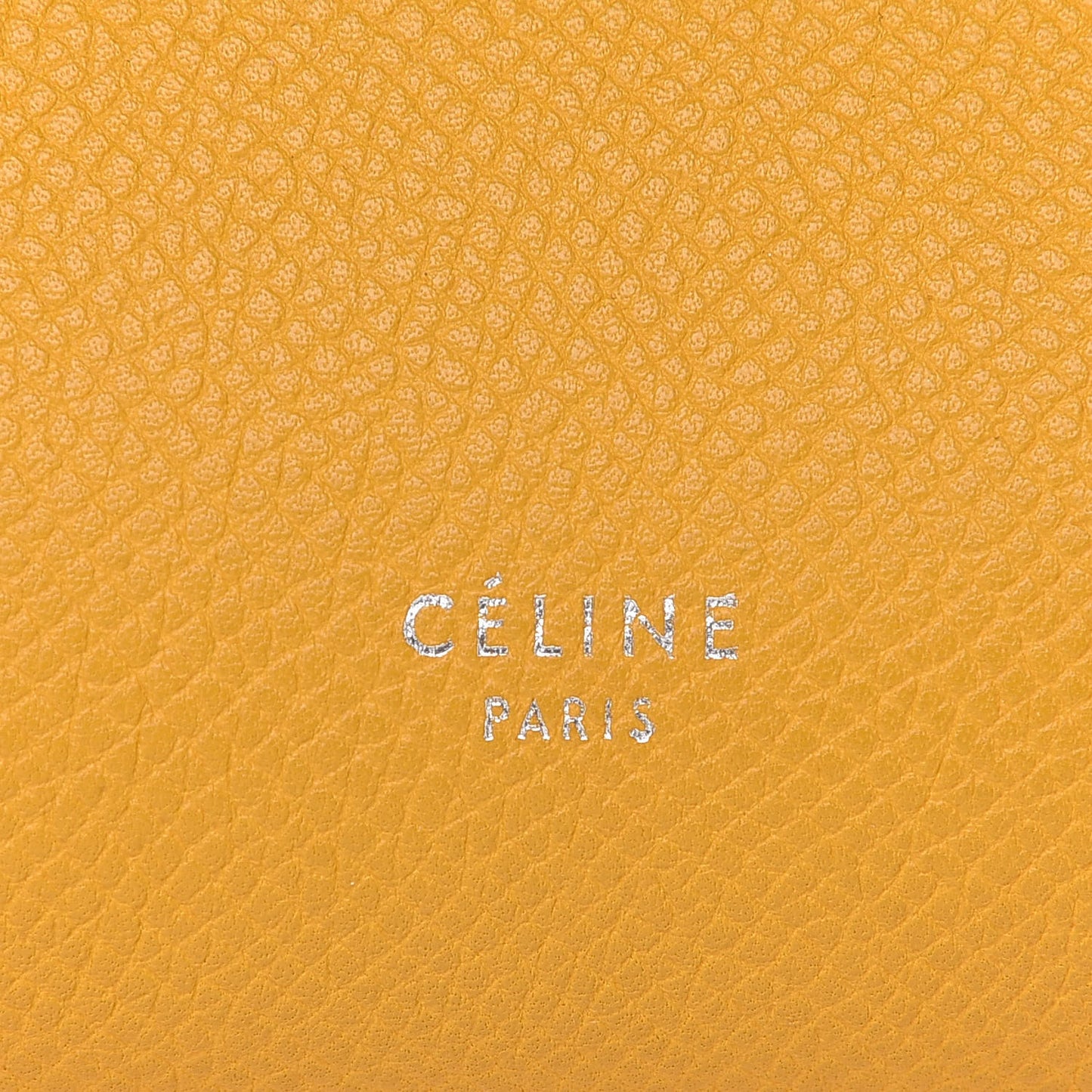 Grained Calfskin Mini Belt Bag Sun Yellow