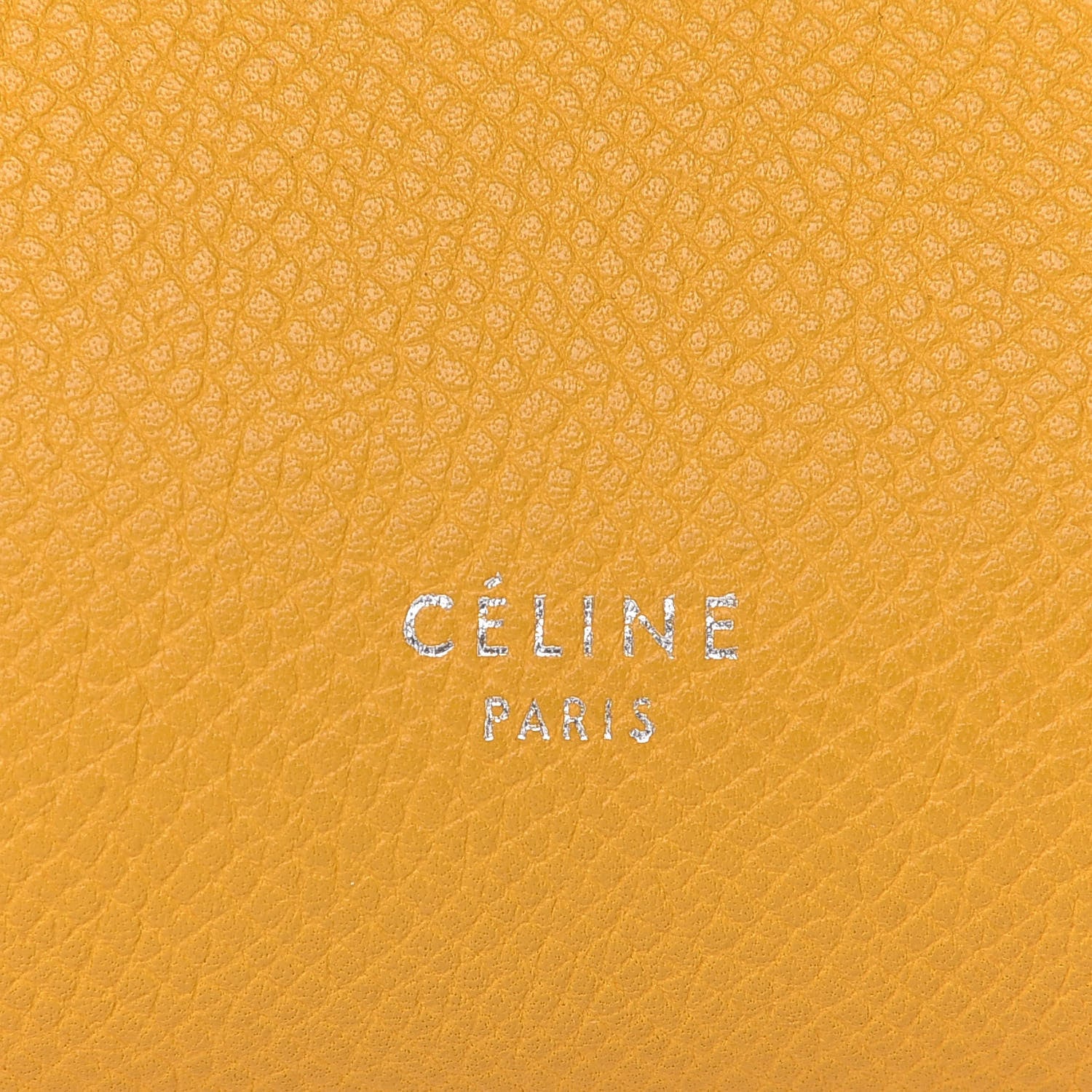 Celine Grained Calfskin Mini Belt Bag Sun Yellow 6 of 11