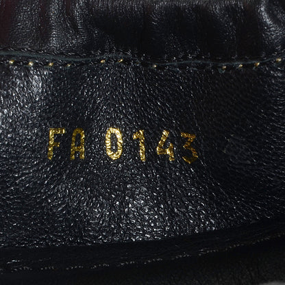 Louis Vuitton Leather Tempting Oxford Flats Black 6 of 6