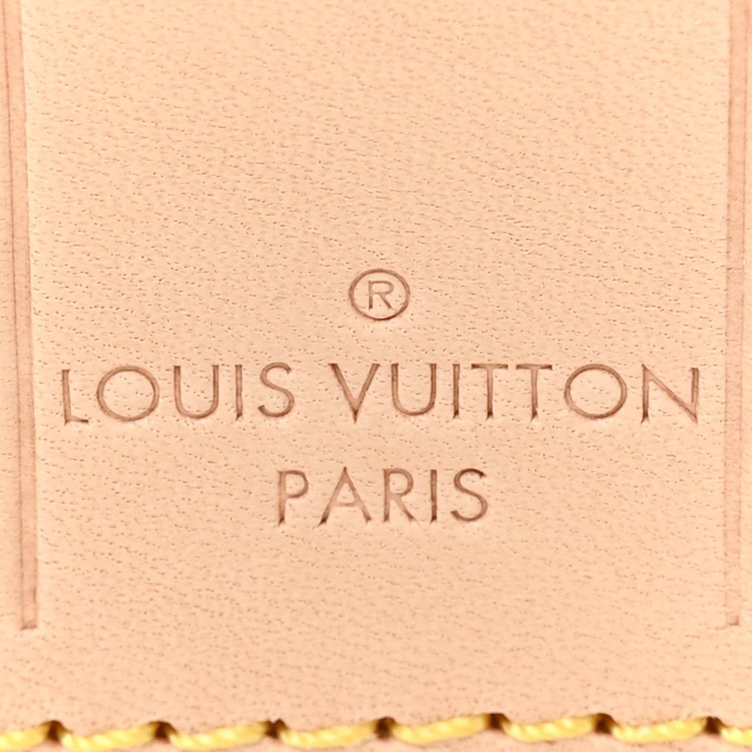 Louis Vuitton Vachetta Luggage Tag 3 of 3