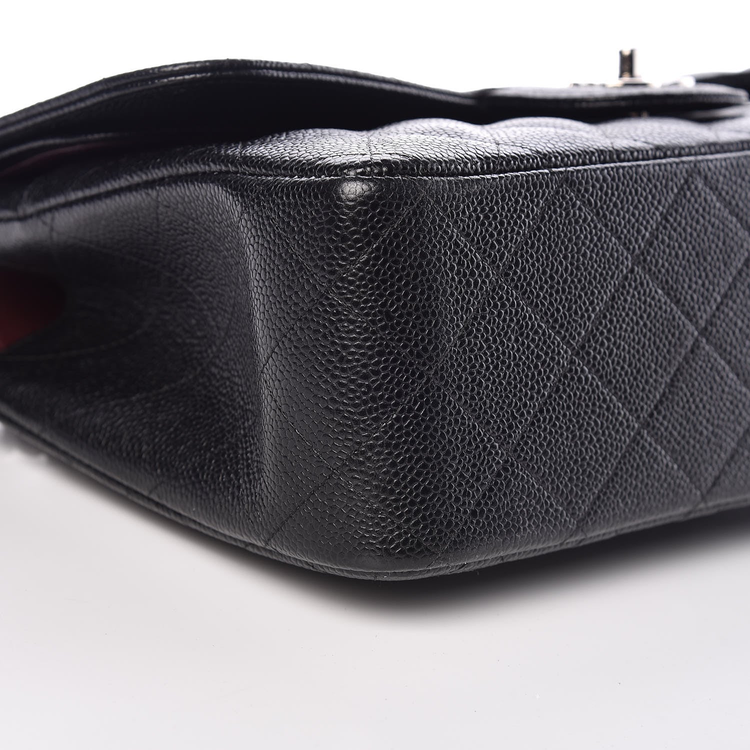 Chanel Caviar Quilted Jumbo Double Flap Black 5 of 10