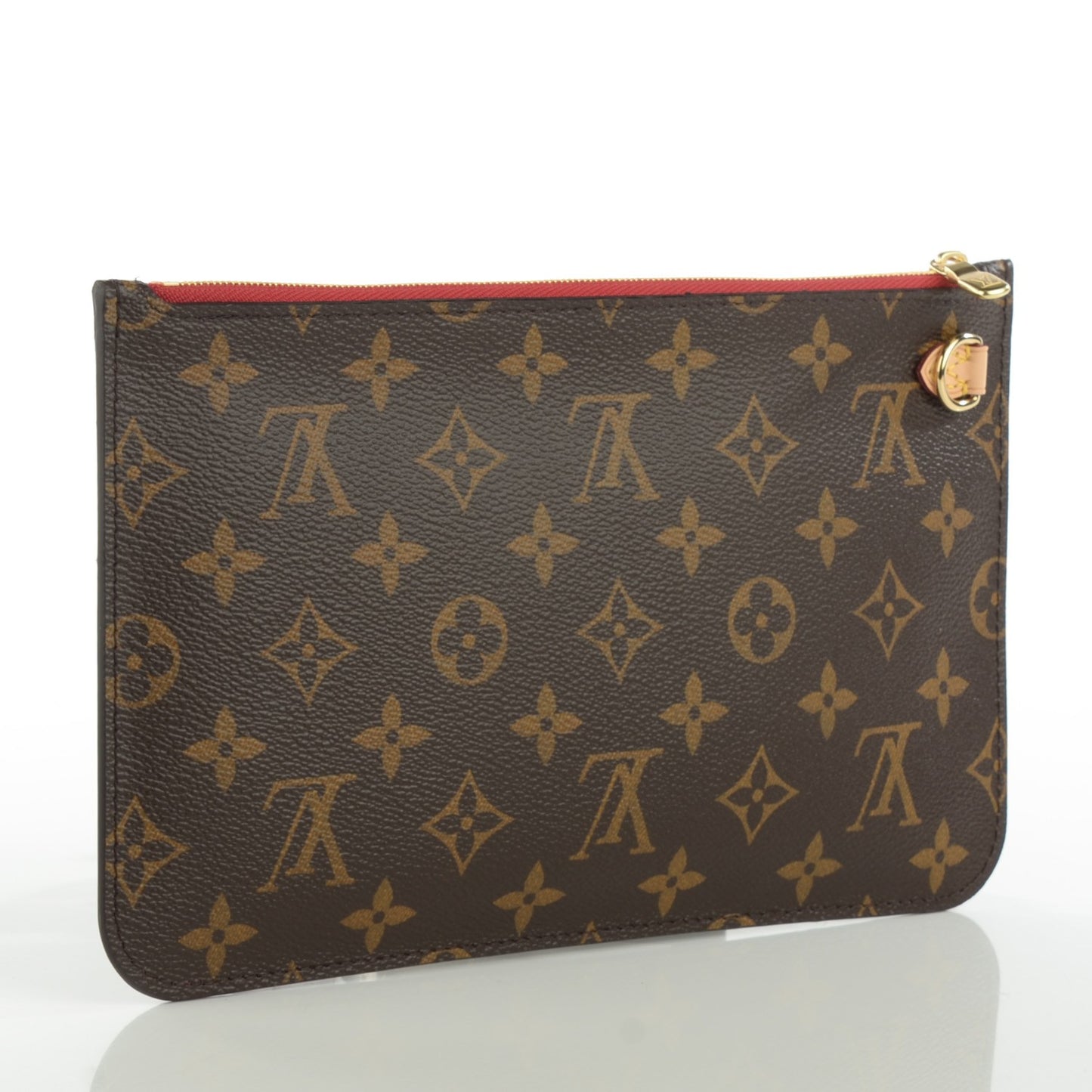 Monogram Neverfull MM GM Pochette Cherry