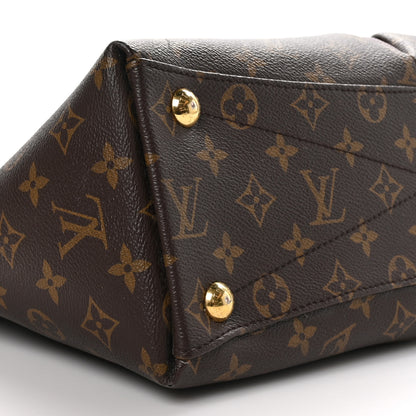 Louis Vuitton Monogram V Tote MM Bordeaux 9 of 12