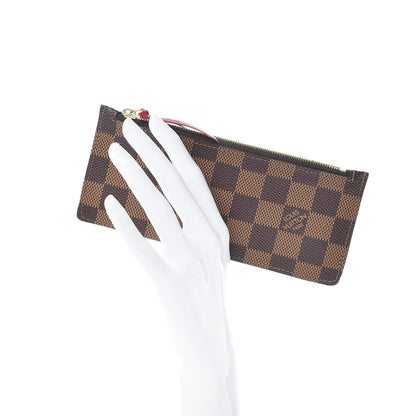Louis Vuitton Damier Ebene Josephine Wallet Zippered Insert 2 of 7