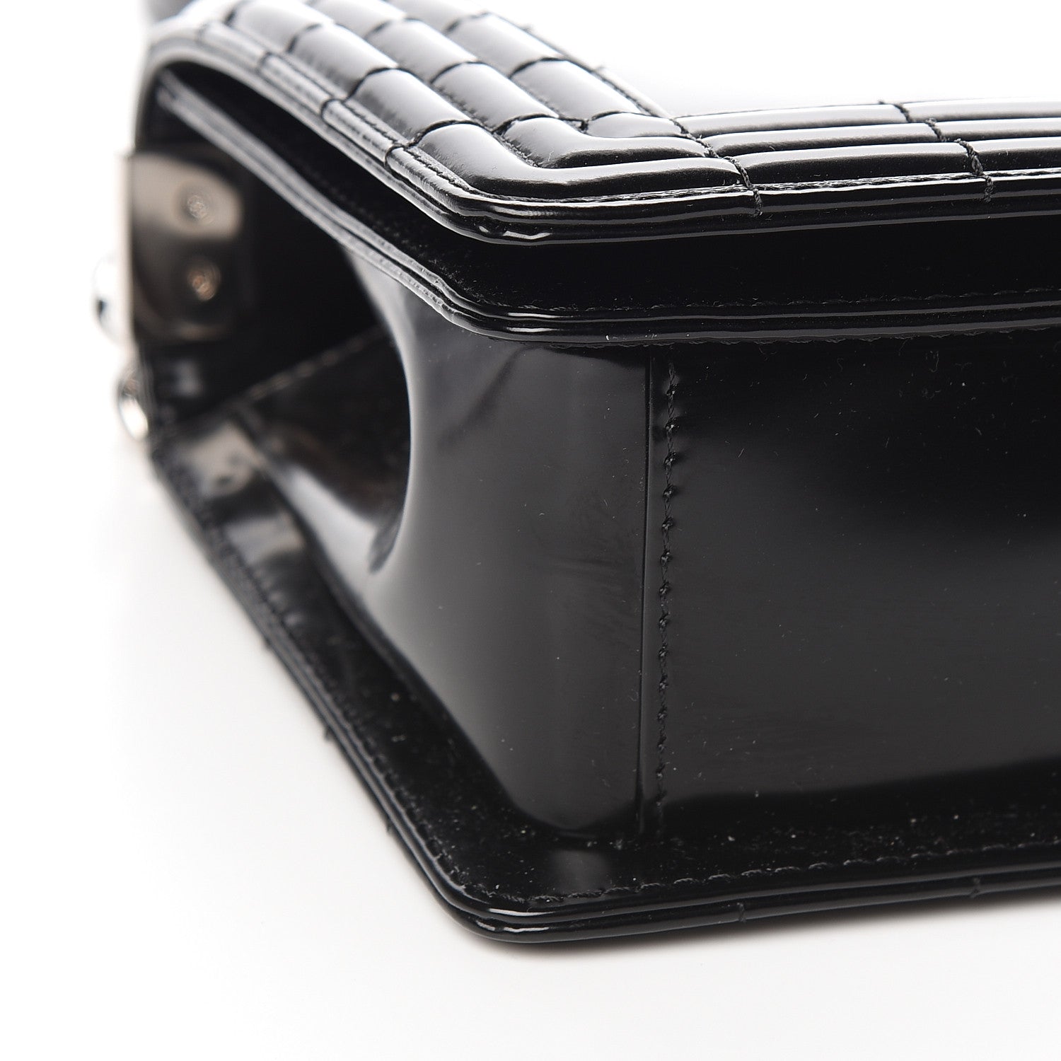 Chanel Glazed Calfskin Medium Boy Flap Black 8 of 11