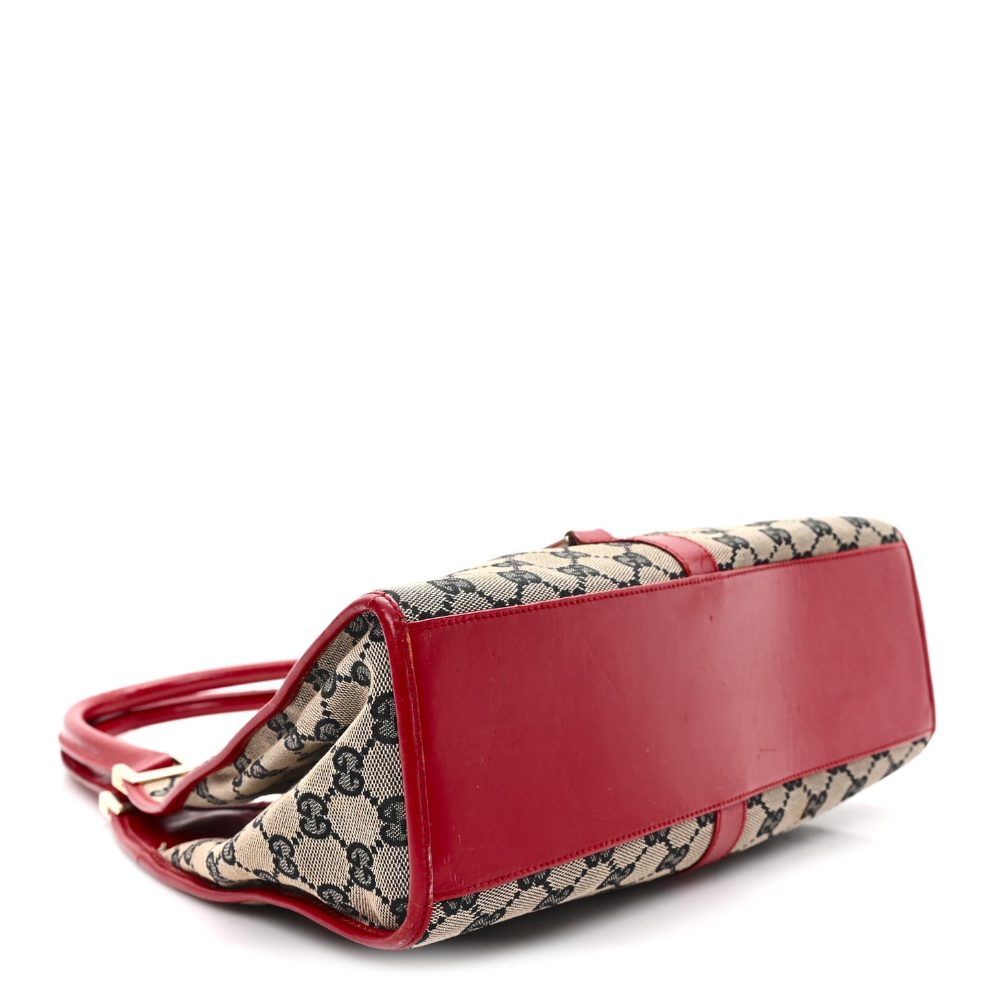 Monogram Small Bardot Bag Navy Red
