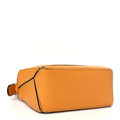 Loewe Grained Calfskin Mini Puzzle Bag Sunflower 4 of 12