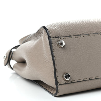 Fendi Cuoio Romano Selleria Medium Peekaboo Iconic Satchel Corda 7 of 9