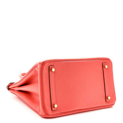 Hermes Epsom Birkin 30 Rouge Pivoine 4 of 10