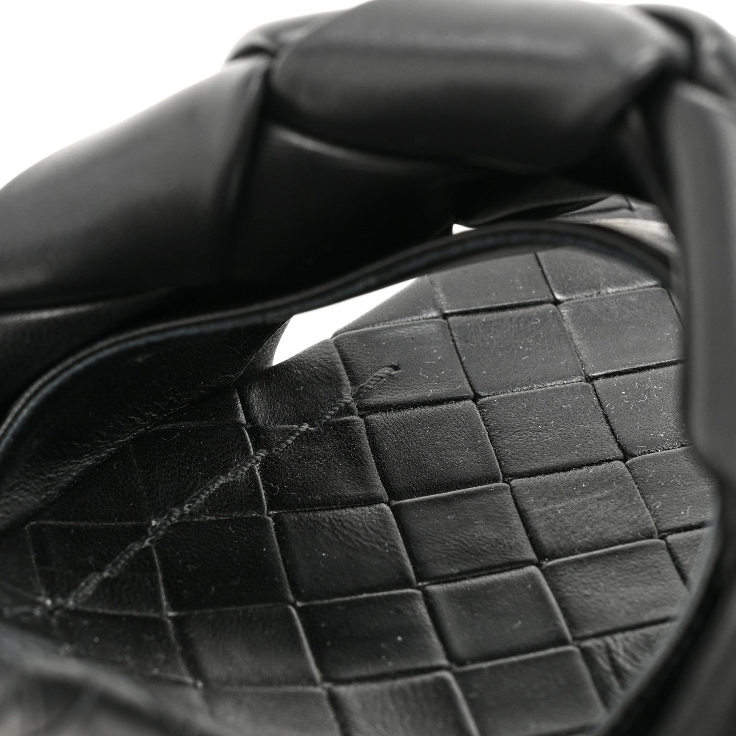 Bottega Veneta Nappa Maxi Intrecciato Lido Mule Sandals 41 Black 9 of 9
