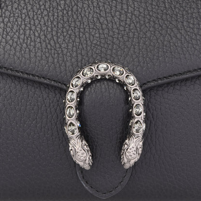 Gucci Calfskin Mini Dionysus Chain Wallet Black 9 of 9