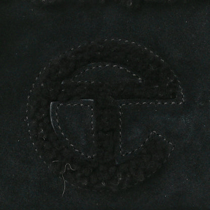 Telfar X UGG Suede shearling Small Shopping Bag Black 10 of 12