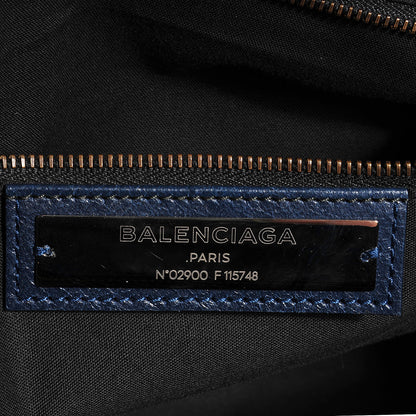 Balenciaga Agneau Classic Hardware City Bleu Obscur 6 of 12