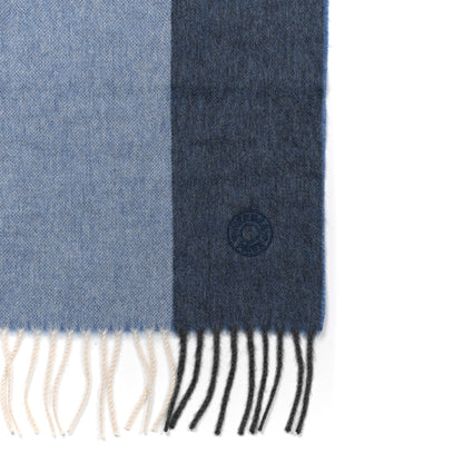 Hermes Cashmere Clou de Selle Stole Scarf Gris Chine 3 of 4