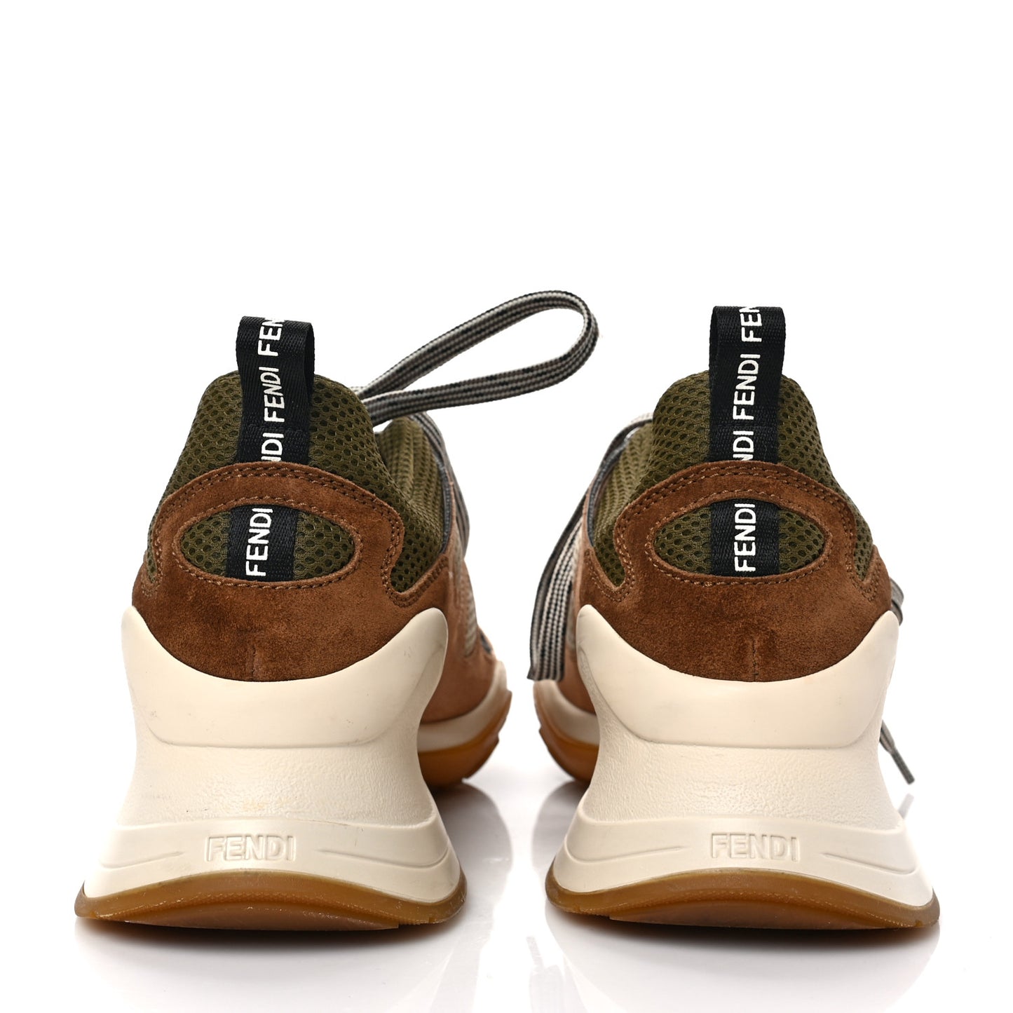 Suede Mesh Womens FFluid Low Top Sneakers 36 Macaron Martora Skin