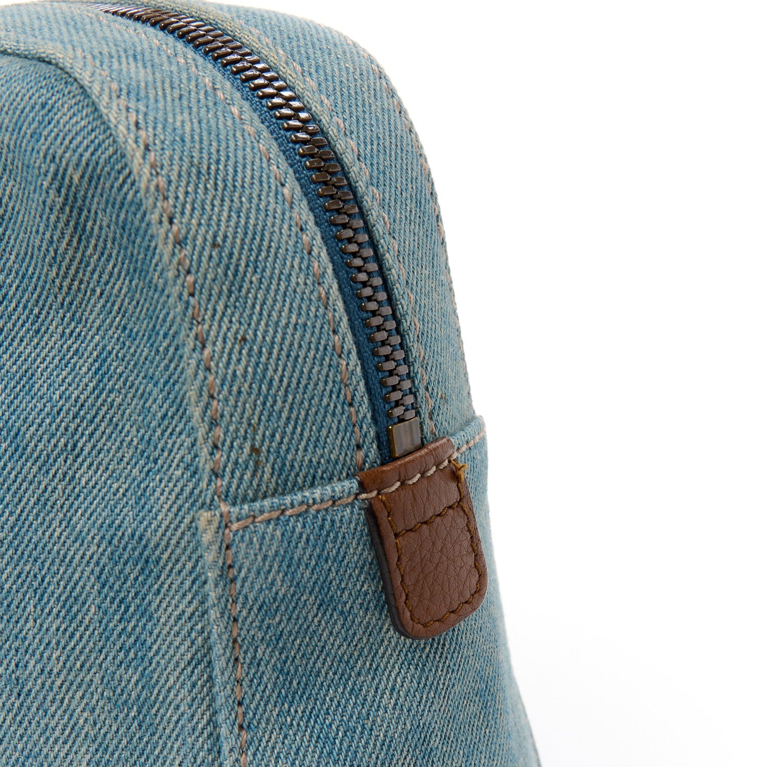 Gucci Denim Small Soho Bowler Blue 13 of 16
