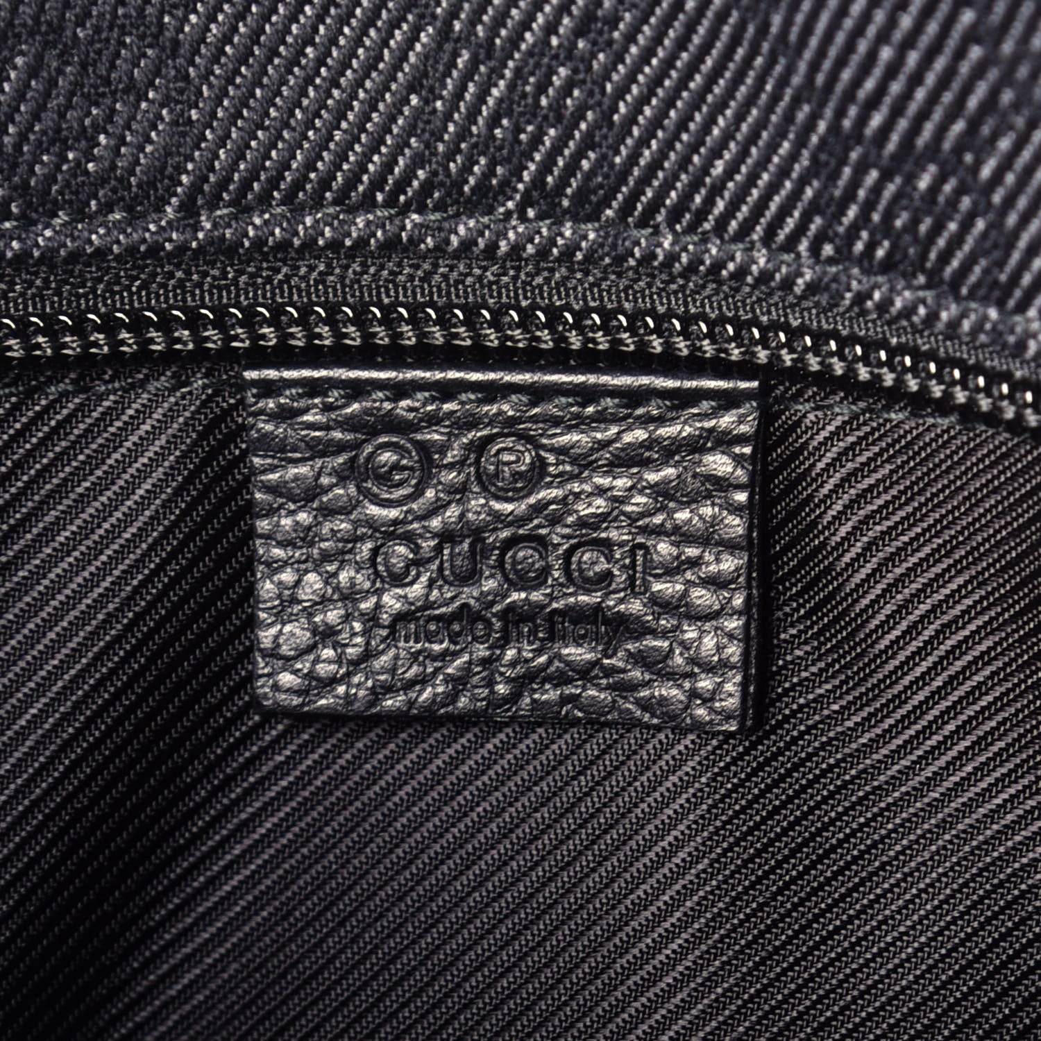 Gucci Monogram Tote Bag Black 6 of 8