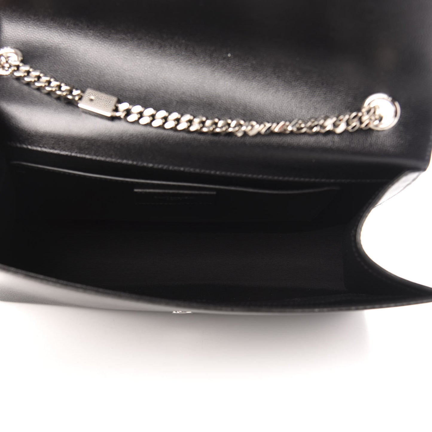 Grain De Poudre Large Classic Monogram Kate Satchel Black