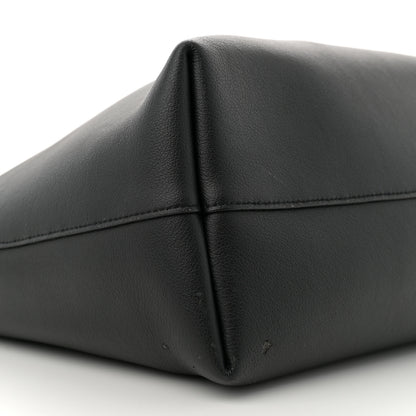 Saint Laurent Calfskin Large Shopping Tote Black 10 of 14