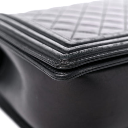 Chanel Calfskin Quilted New Medium Boy Flap Black 8 of 16