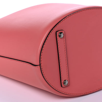 Burberry Supple Calfskin Medium Bucket Coral Pink 9 of 10