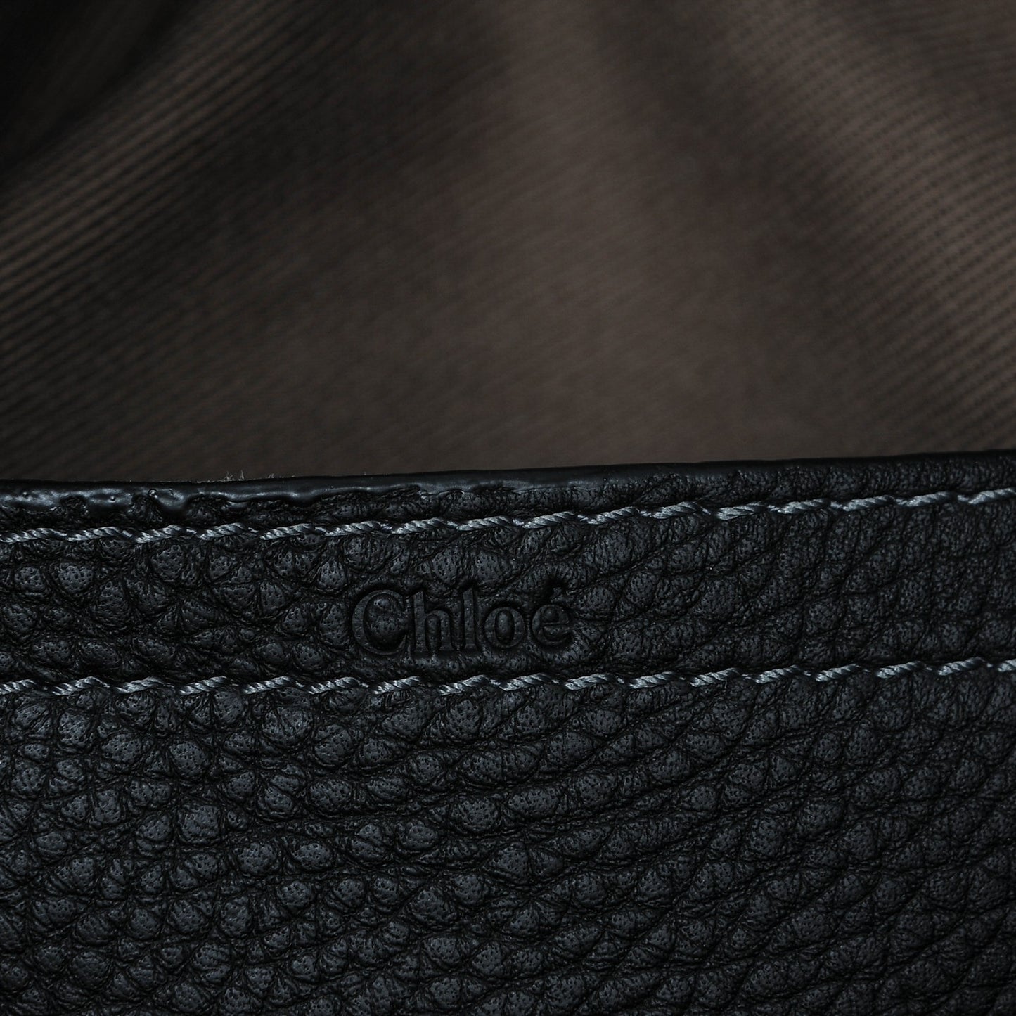 Calfskin Medium Marcie Round Crossbody Bag Black