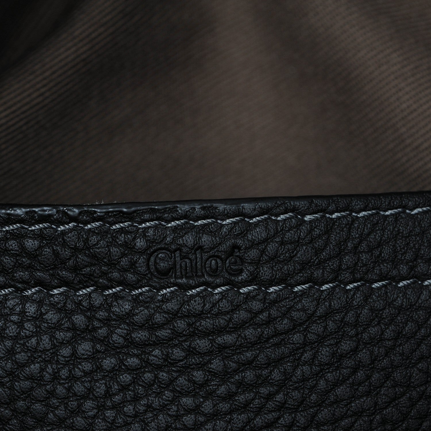 Chloe Calfskin Medium Marcie Round Crossbody Bag Black 8 of 8