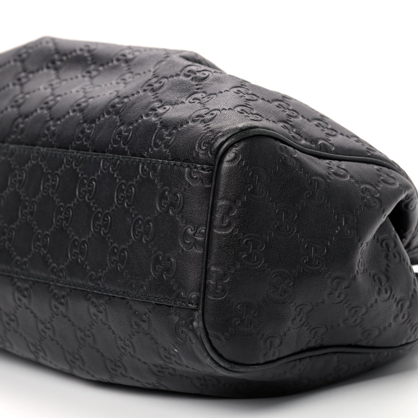 Guccissima Medium Sukey Tote Black