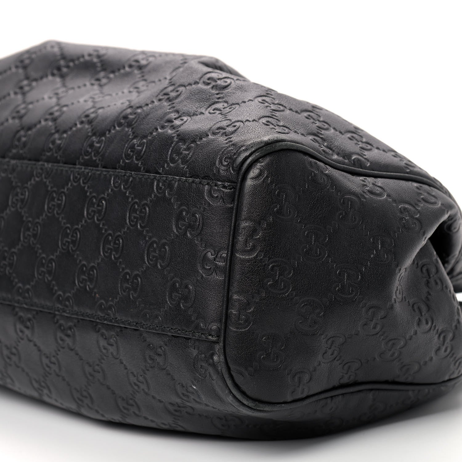 Gucci Guccissima Medium Sukey Tote Black 7 of 10