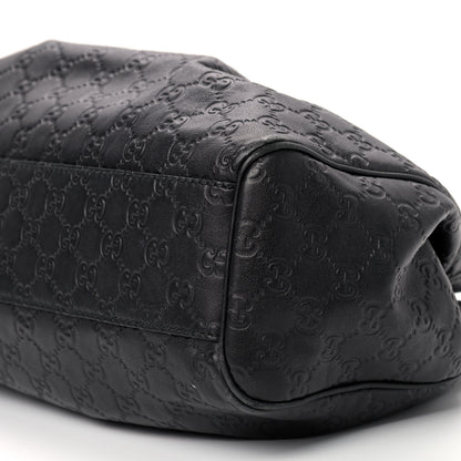 Gucci Guccissima Medium Sukey Tote Black 7 of 10