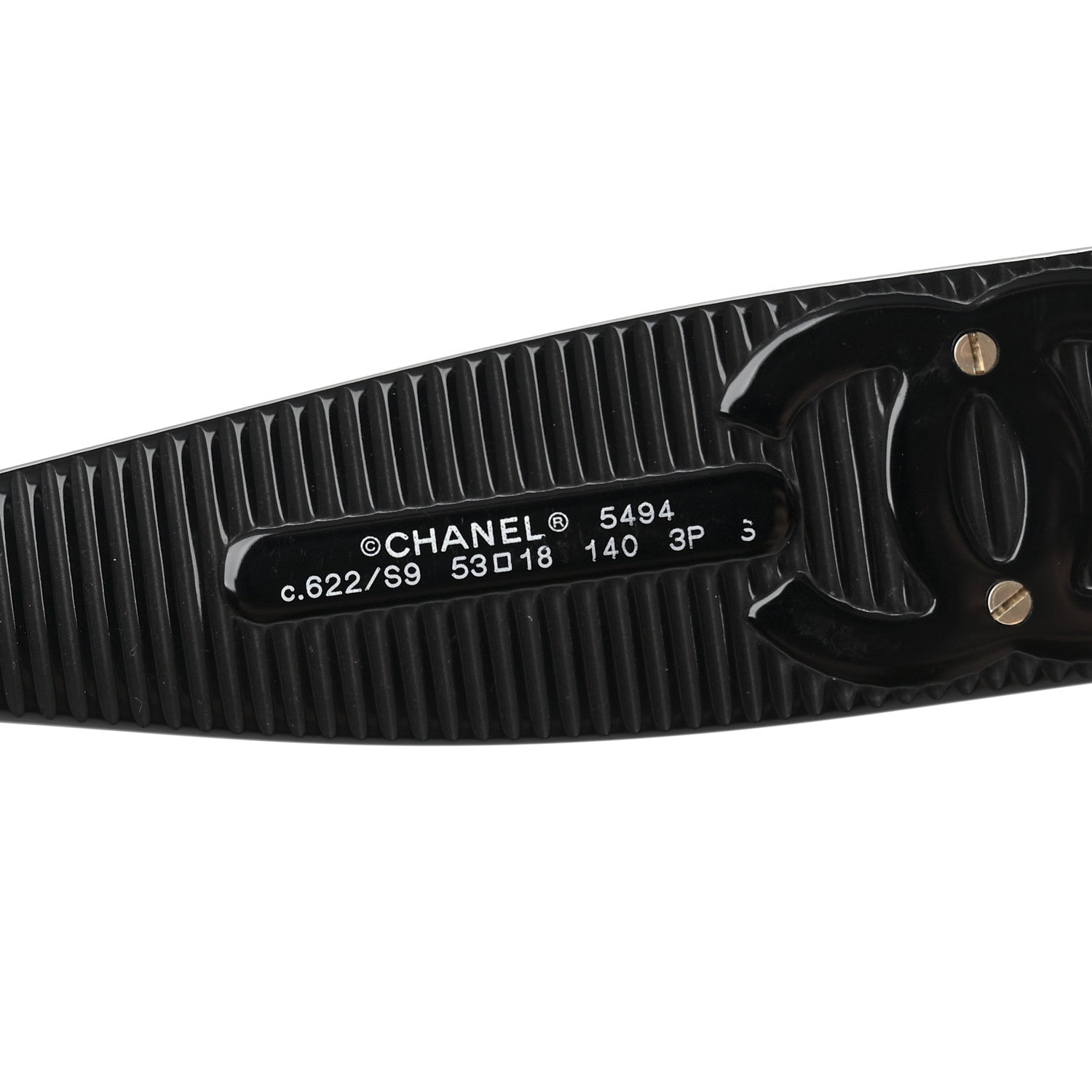 Chanel Square Polarized CC Sunglasses 5494-A Black 5 of 9