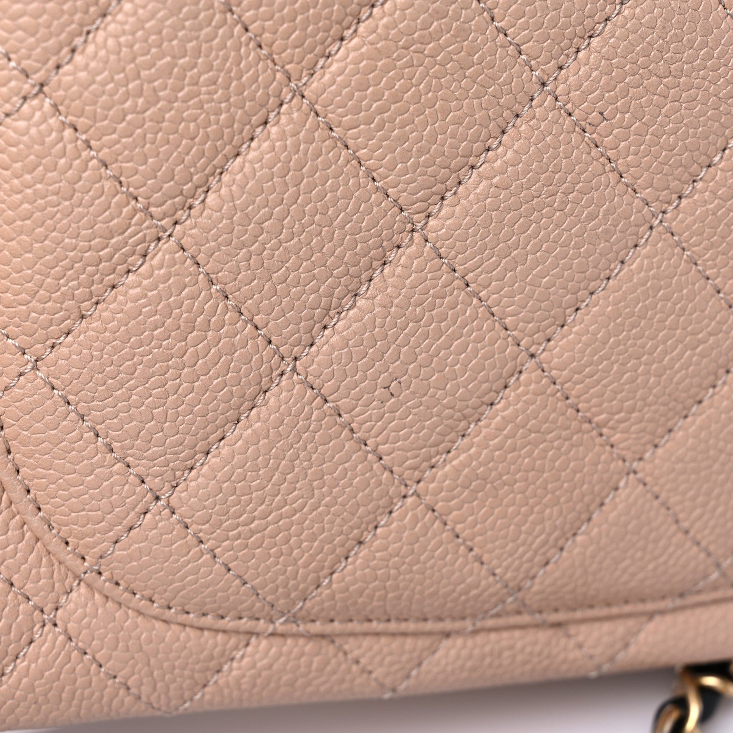 Chanel Caviar Quilted Medium CC Filigree Flap Beige Black 15 of 15