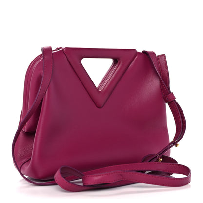 Bottega Veneta Calfskin Small The Point Triangle Bag Cinnabar 3 of 12
