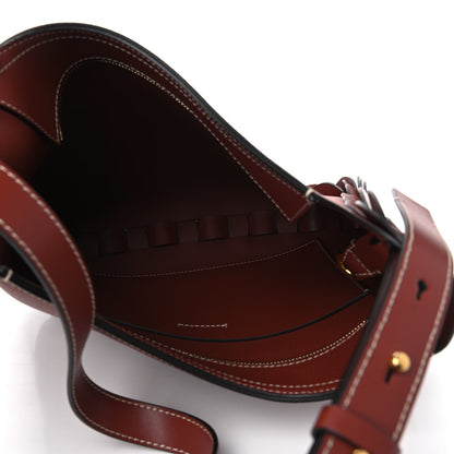 Chloe Small Grain Smooth Calfskin Medium Darryl Hobo Sepia Brown 4 of 5