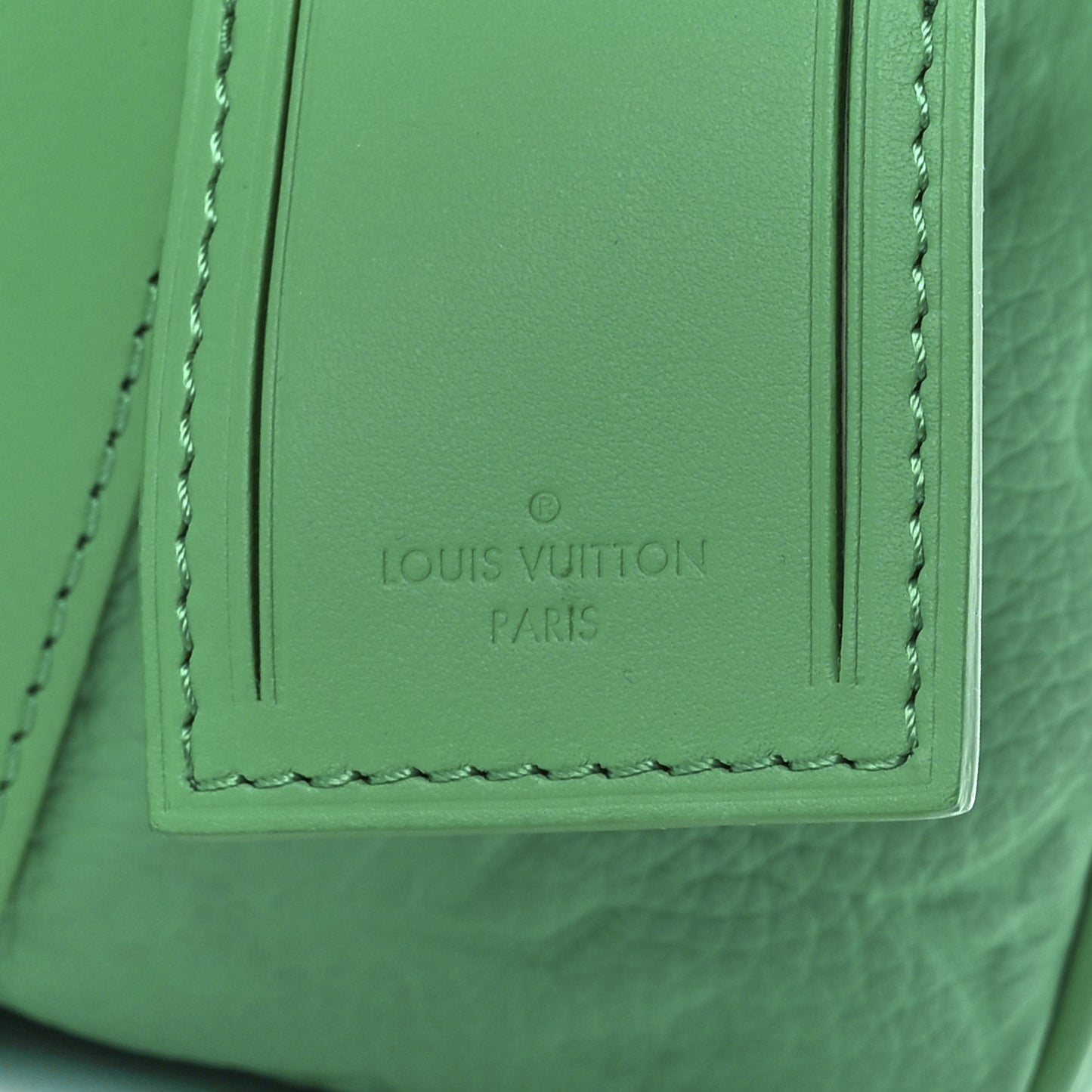 Monogram Taurillon Keepall Bandouliere 25 Minty Green
