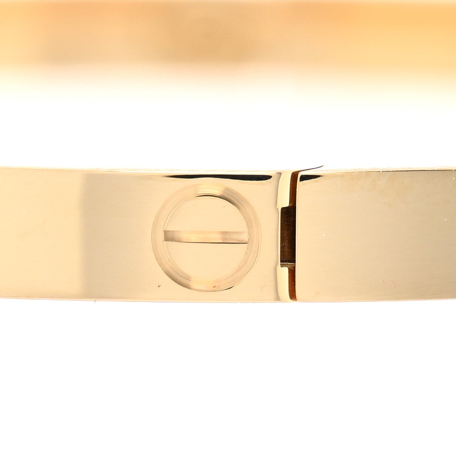 Cartier 18K Yellow Gold Small LOVE Bracelet 16 5 of 7
