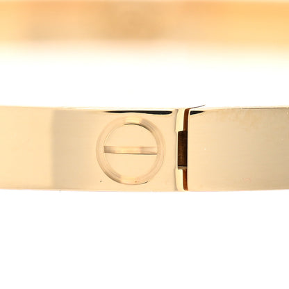Cartier 18K Yellow Gold Small LOVE Bracelet 16 5 of 7