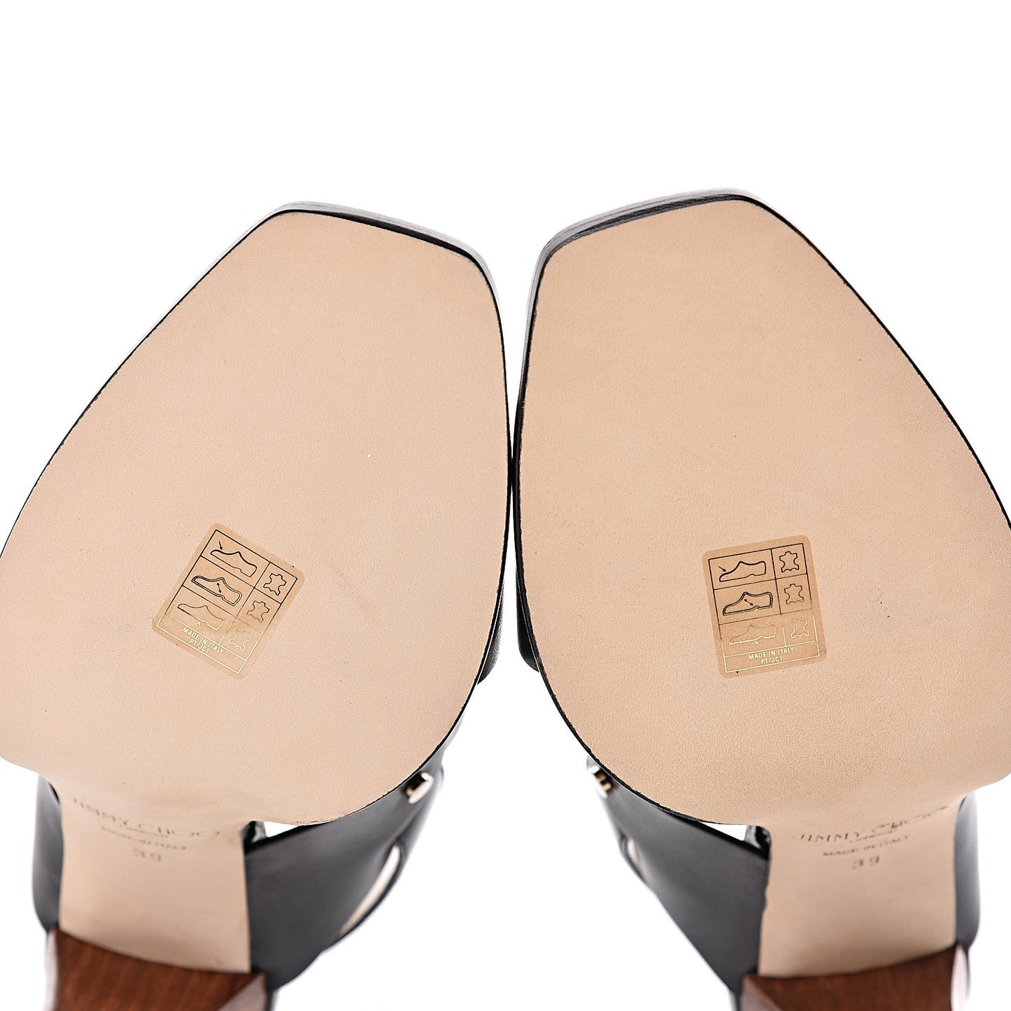 Mix Vachetta Patent AIX 85 Sandals 39 Black