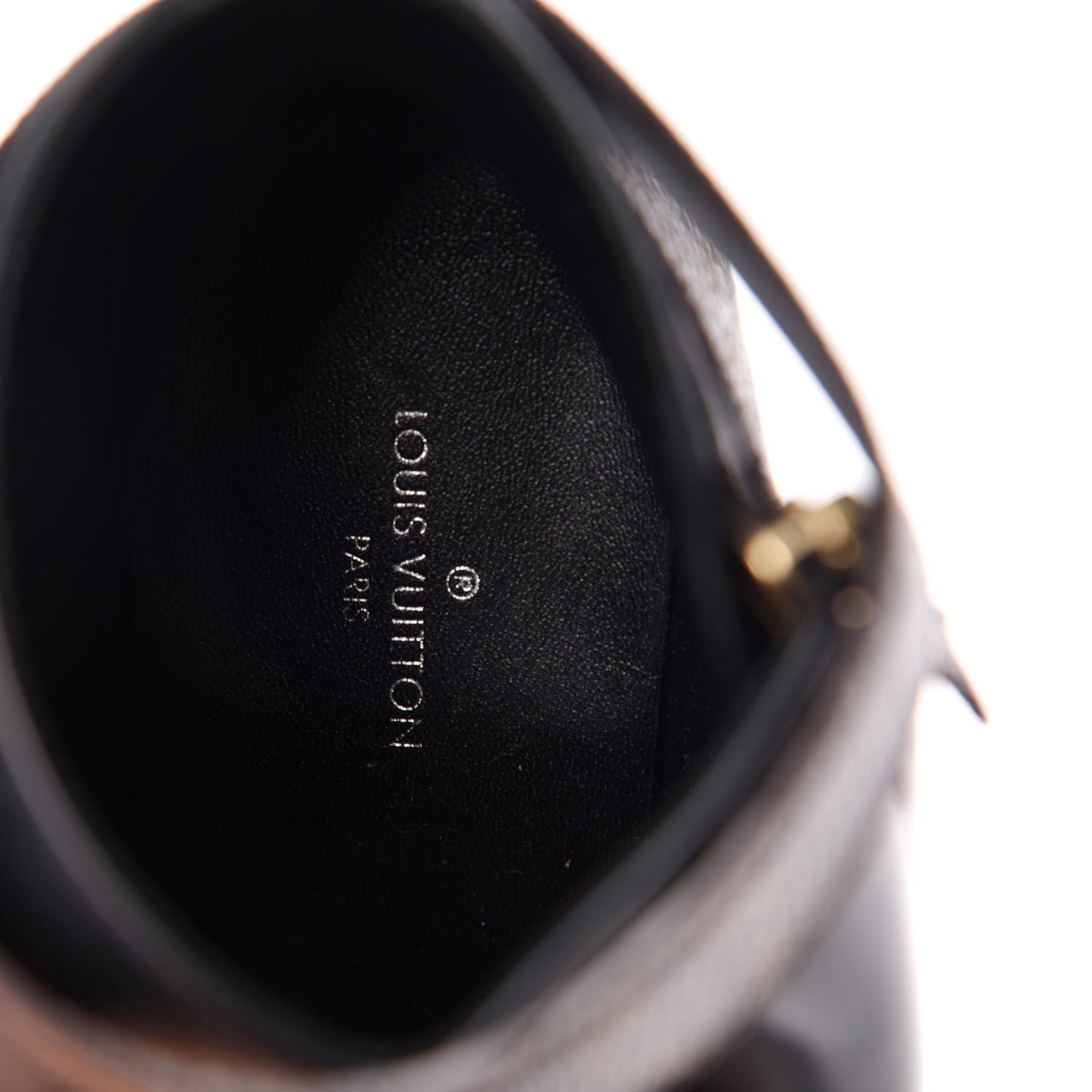 Calfskin Patent Monogram Matchmake Low Boots 37