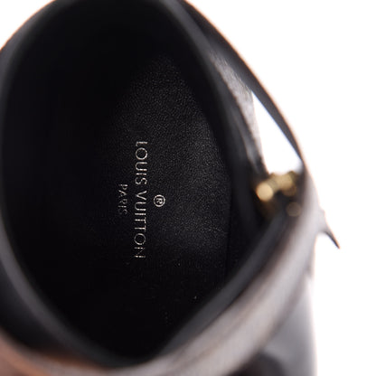 Louis Vuitton Calfskin Patent Monogram Matchmake Low Boots 37 8 of 10