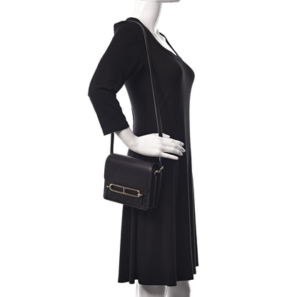Hermes Evergrain Mini Sac Roulis Black 2 of 11